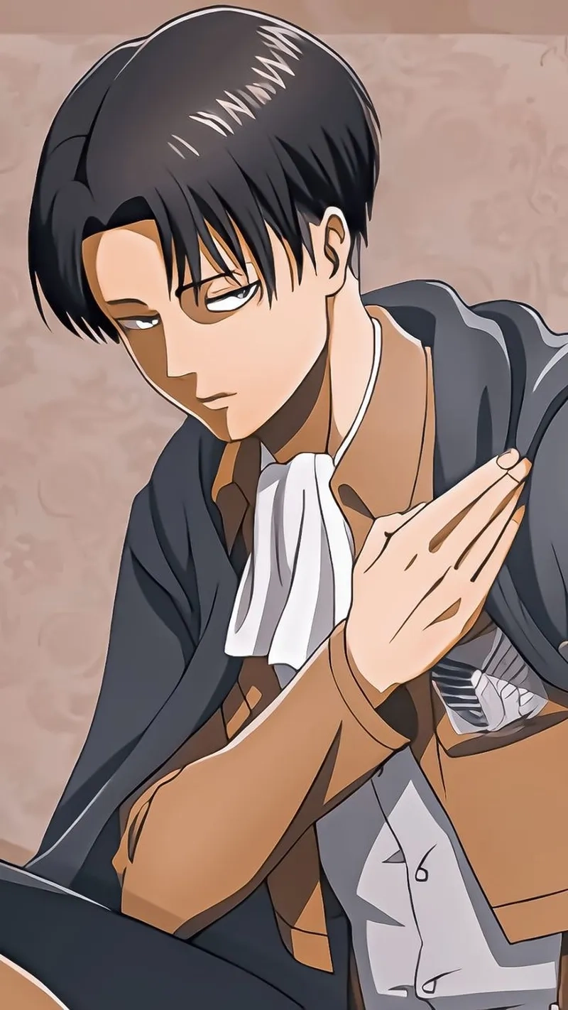 Levi anime là biểu tượng của sự mạnh mẽ và sạch sẽ