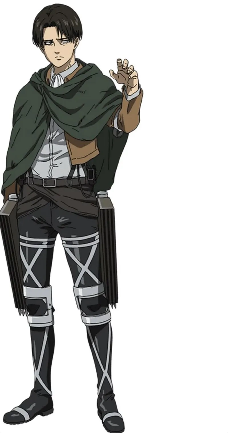 Levi manga miêu tả rõ nét sự đau thương và sức mạnh