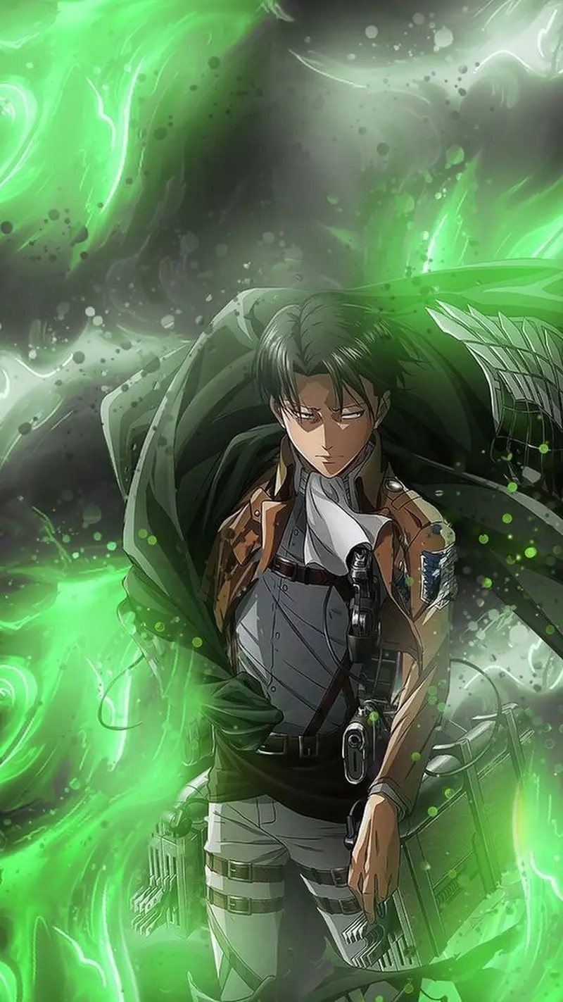 Levi png được dùng nhiều trong ảnh nền và fanart