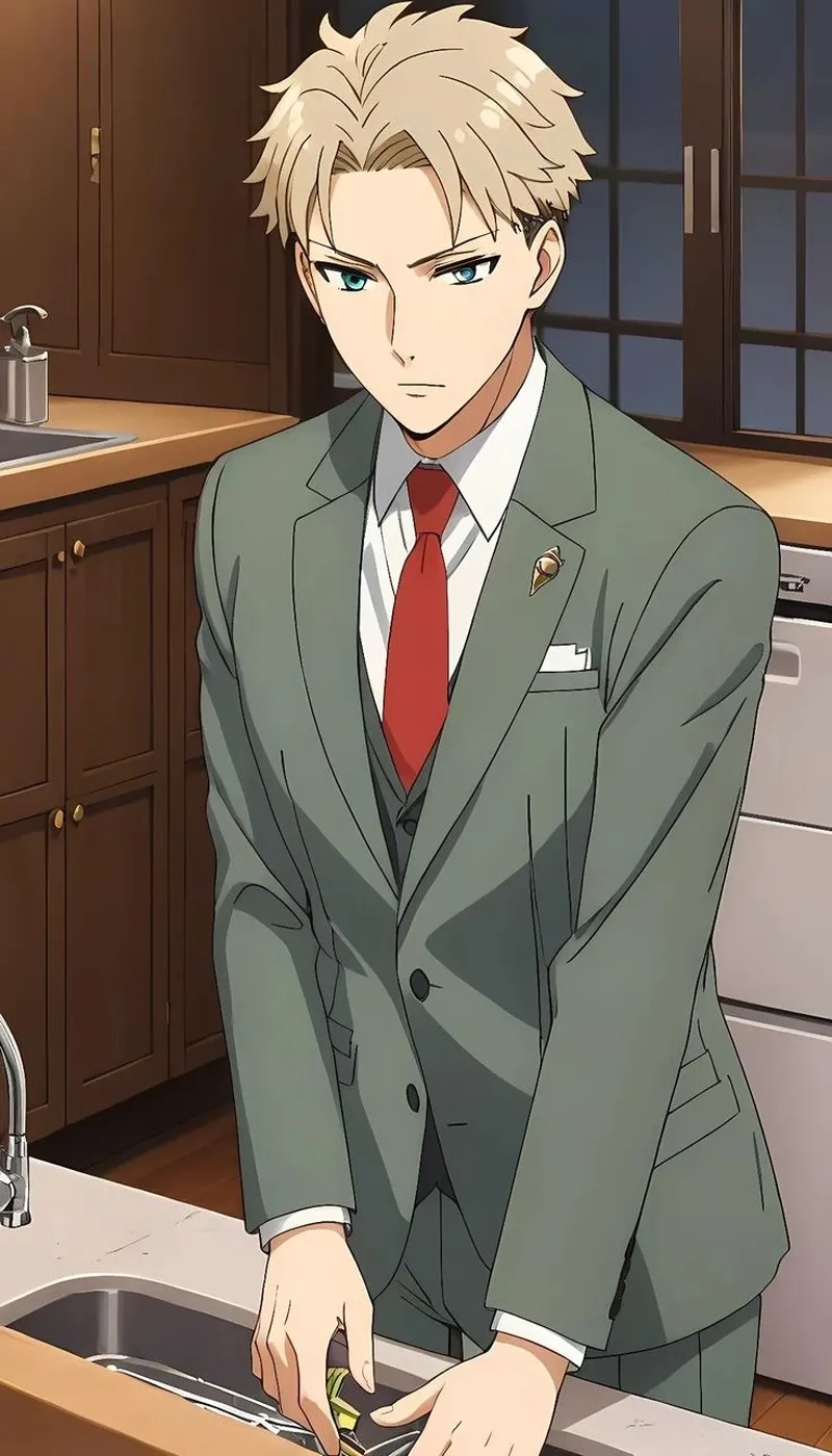 Loid Forger Spy x Family là nhân tố trung tâm giữ cả gia đình kín