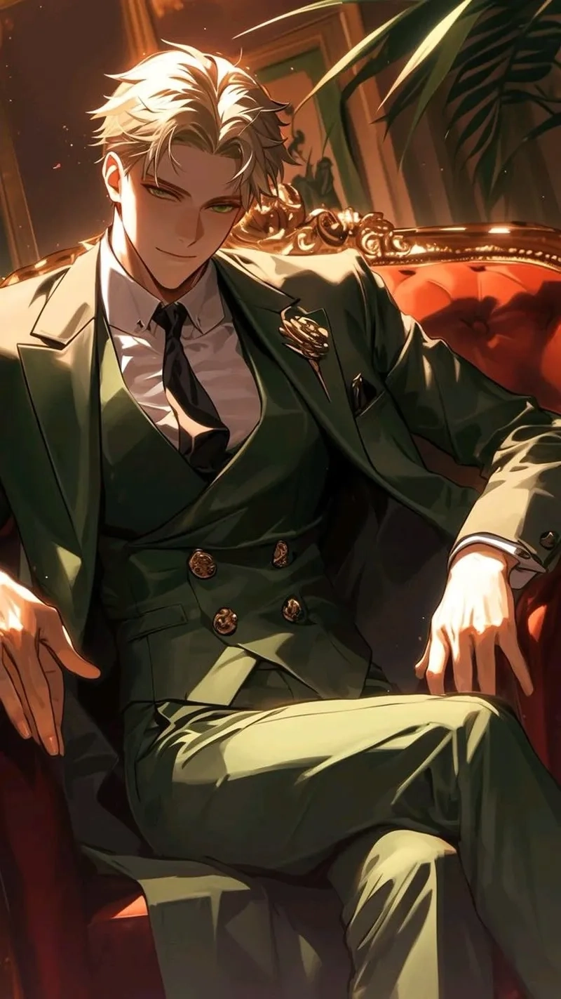 Loid Forger haircut kiểu tóc gọn gàng, đậm chất quý ông điệp viên