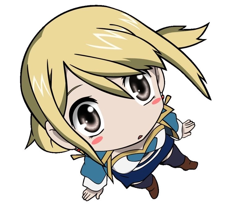 Hình ảnh Chibi Lucy Heartfilia nhỏ nhắn và dễ thương hết mức