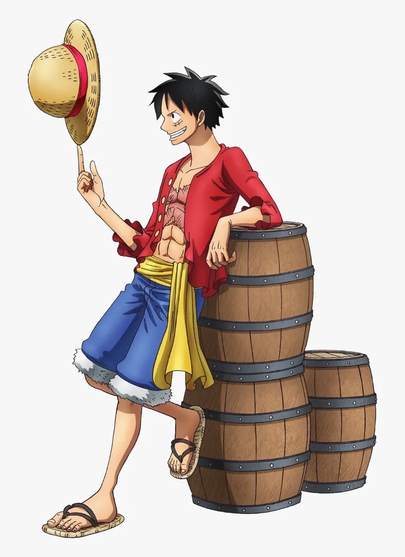 Biểu cảm lầy lội tạo nên loạt Luffy meme hài hước