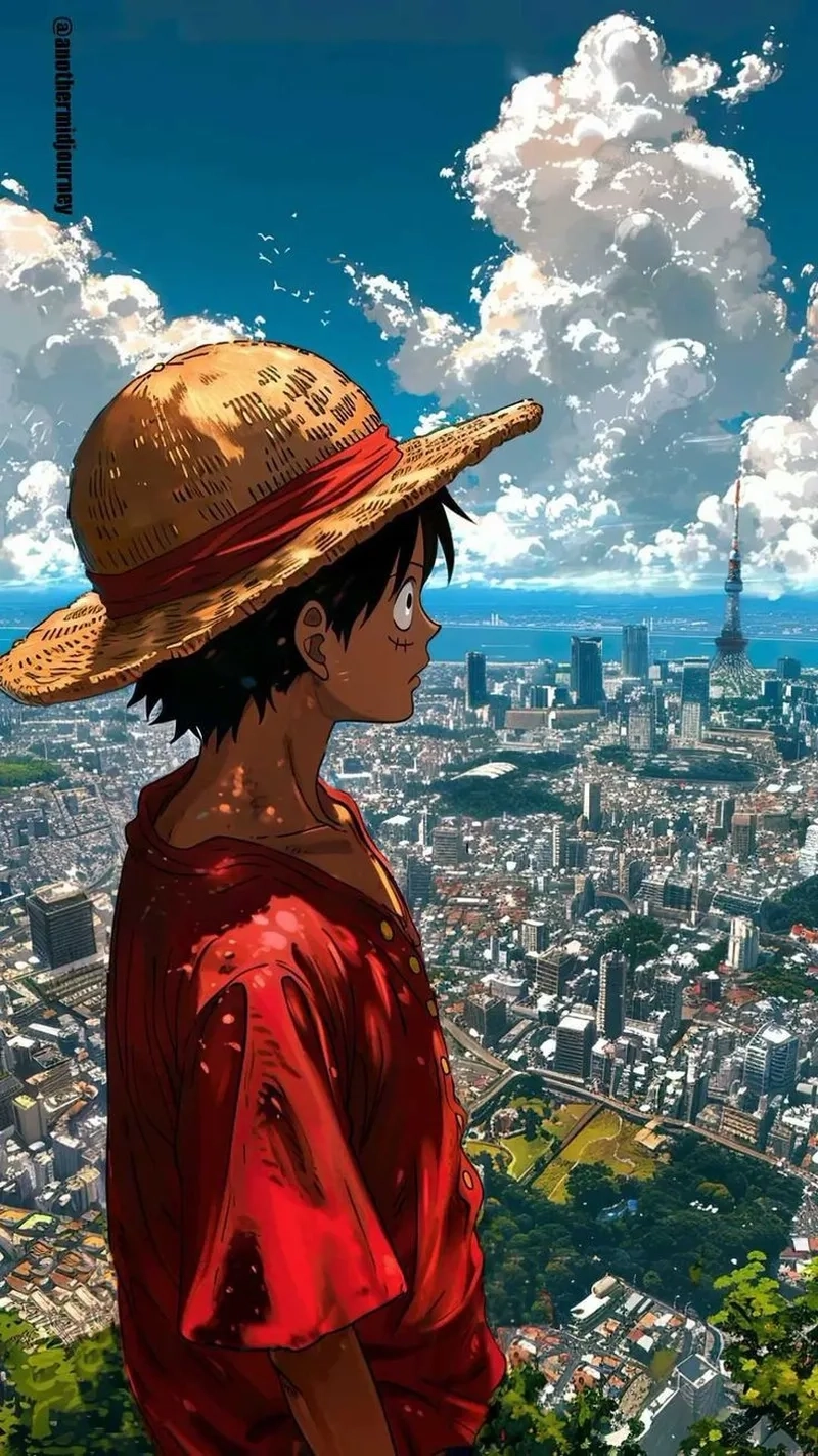 Ảnh mô tả sinh động giúp hiểu rõ Luffy là gì