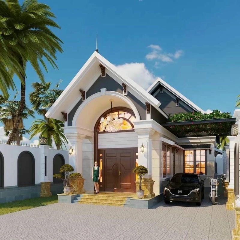 Thiết kế mái thái cấp 4 đẹp cho không gian sống thoáng mát