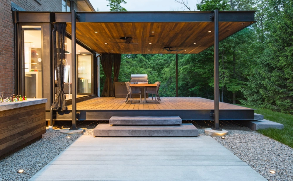 Cách thiết kế mái hiên đẹp tối ưu công năng