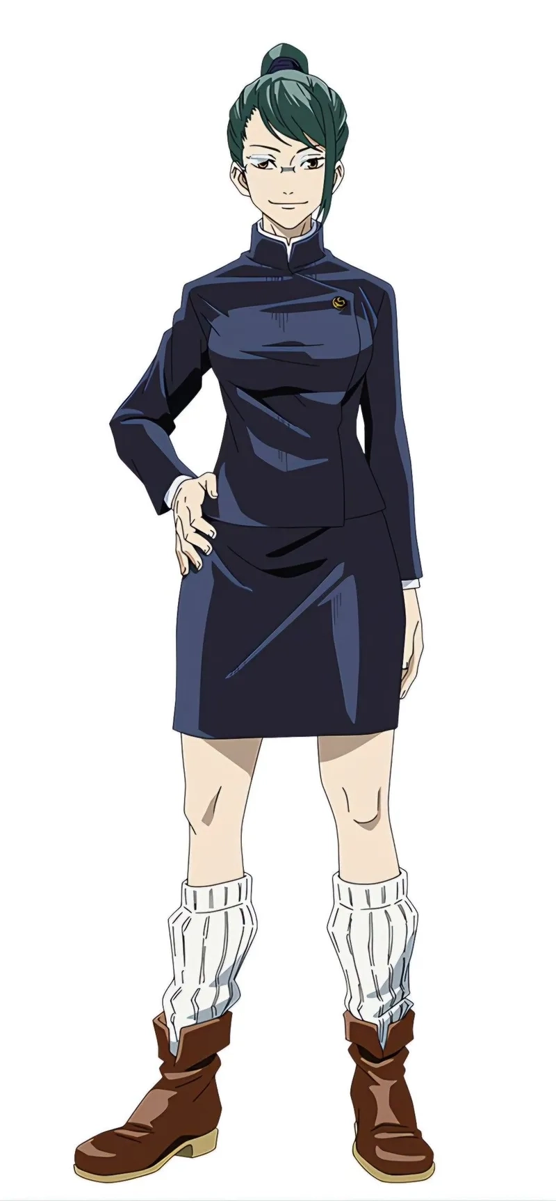 Cảnh Maki Zenin animation chiến đấu mãn nhãn trong anime