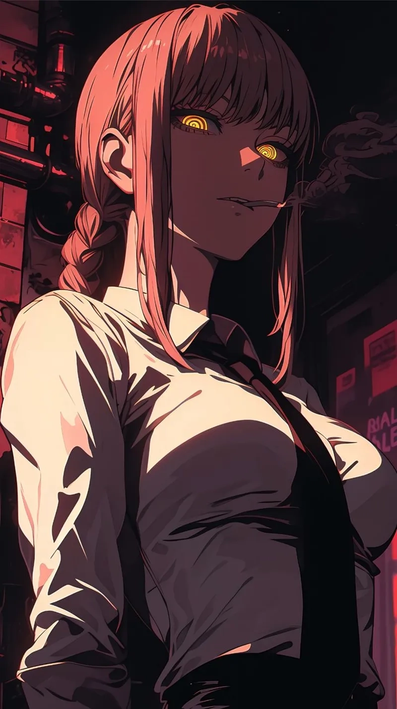 Khoảnh khắc đáng yêu hiếm hoi của Makima Cute được lan truyền