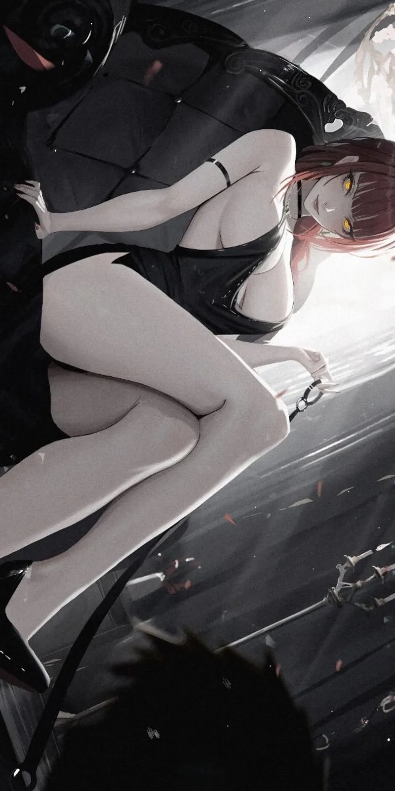 Hình ảnh Makima Sexxy quyến rũ nhưng vẫn giữ vẻ uy nghi