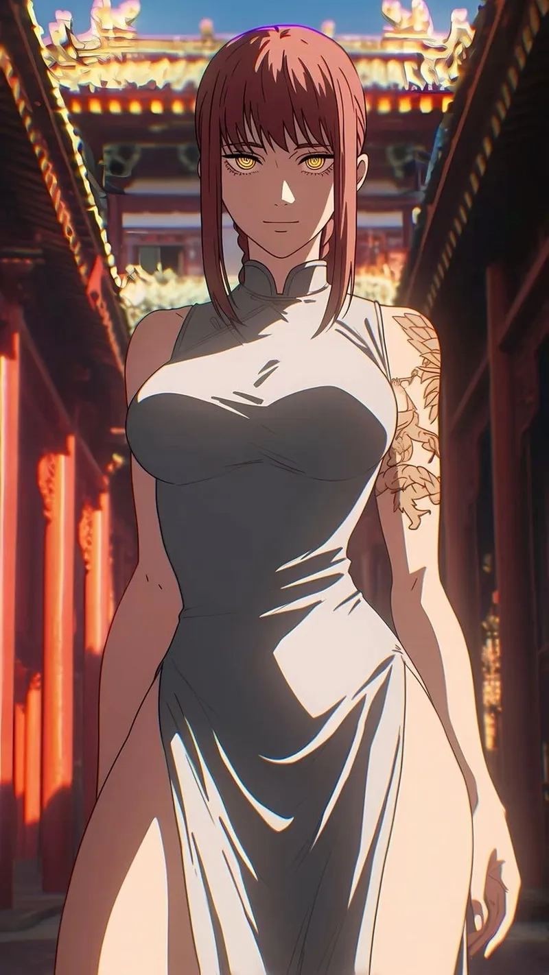 Fan tái hiện nhân vật qua Chainsaw Man Cosplay Sexy độc đáo