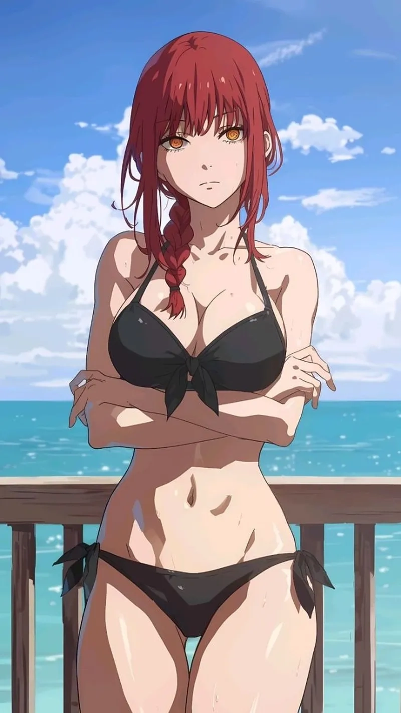 Loạt Ảnh Anime Makima gây sốt trong cộng đồng mạng