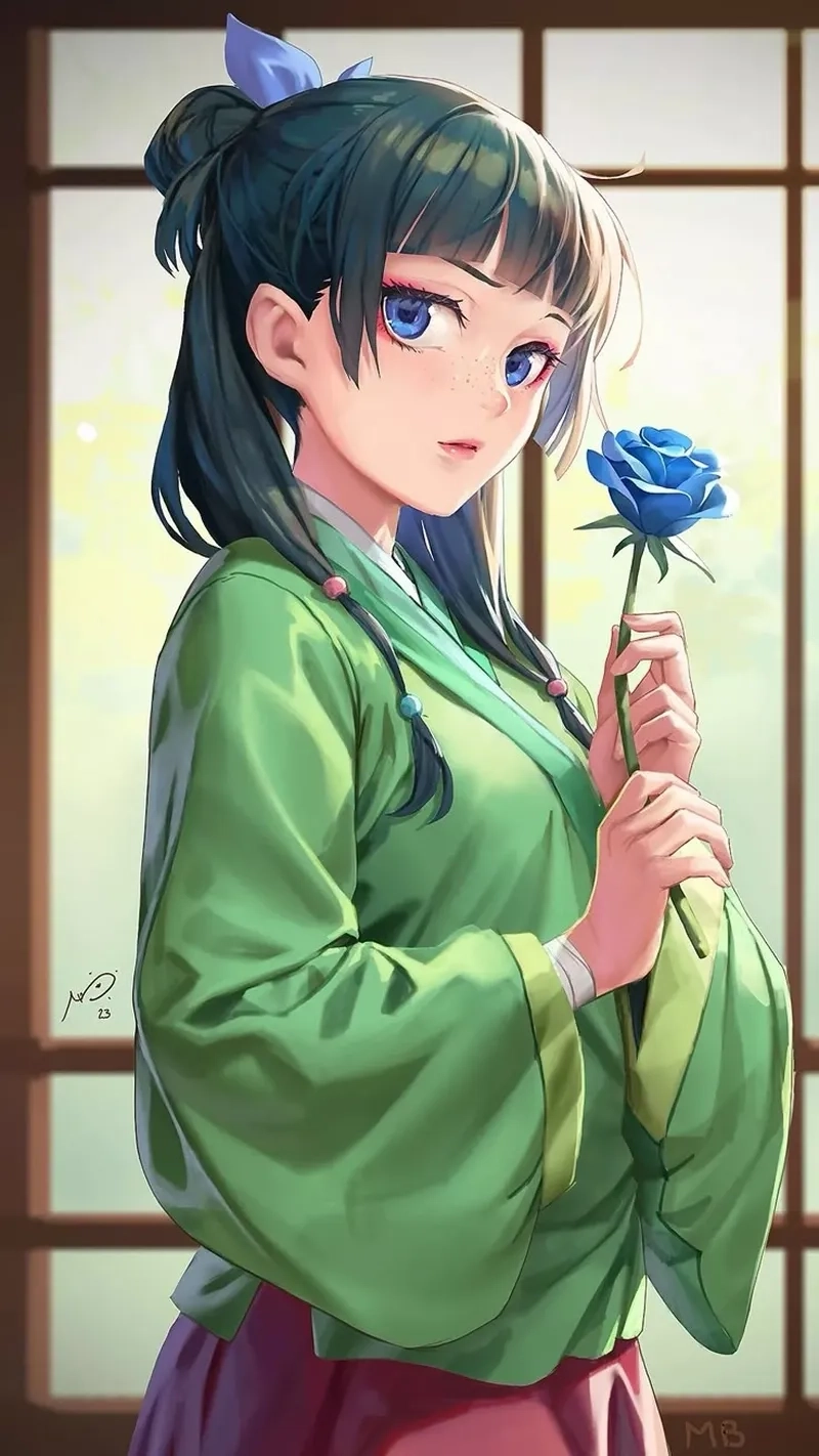 Hình ảnh Mao Mao manga nổi bật trong từng khung tranh