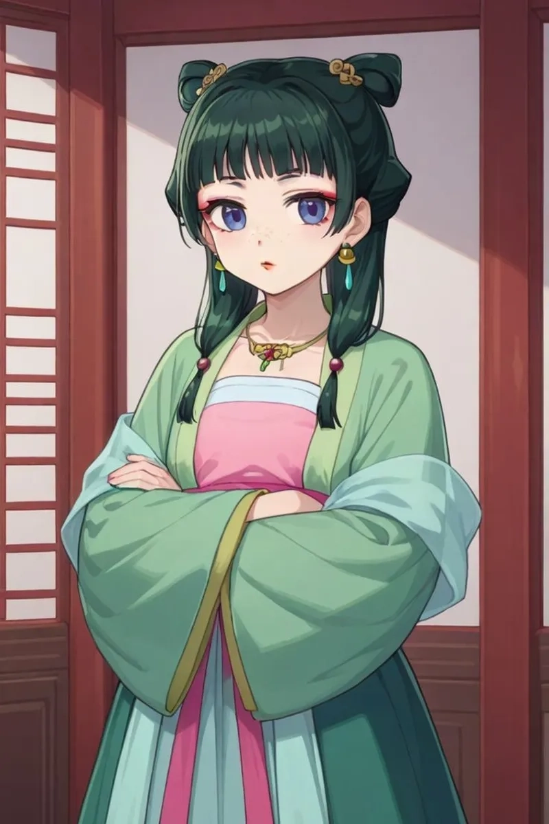 Tạo hình Mao Mao Dược Sư Tự Sự cuốn hút người xem