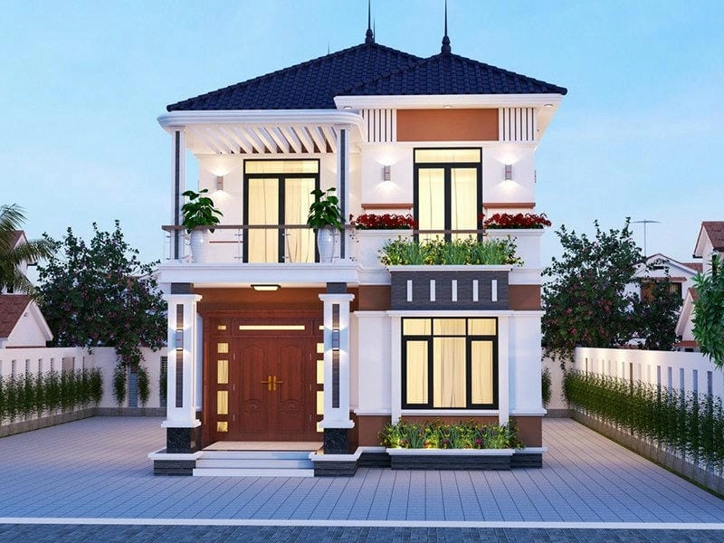 Gợi ý mẫu nhà 500 triệu ở nông thôn đẹp và thực tế