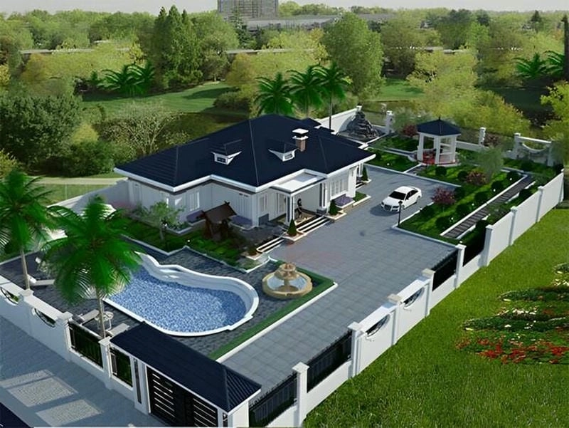 các mẫu nhà vườn rẻ đẹp phù hợp nhiều nhu cầu xây dựng