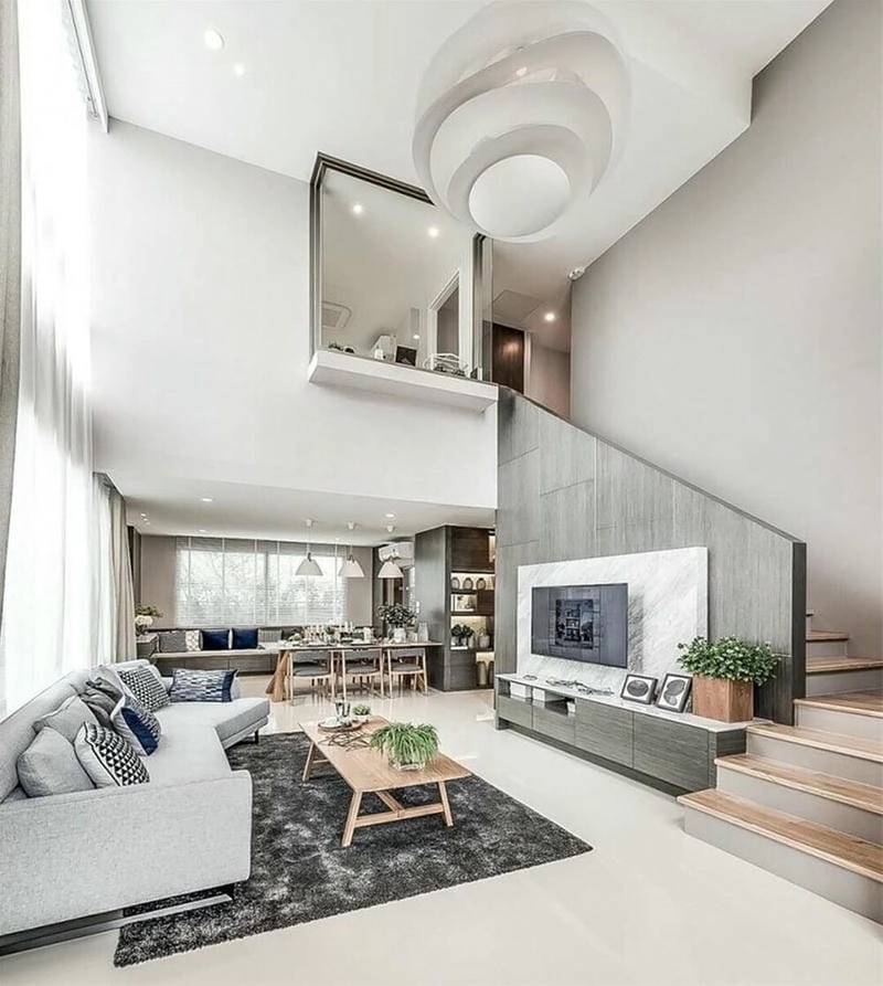 các mẫu cầu thang đẹp cho nhà ống không gian sống hài hòa