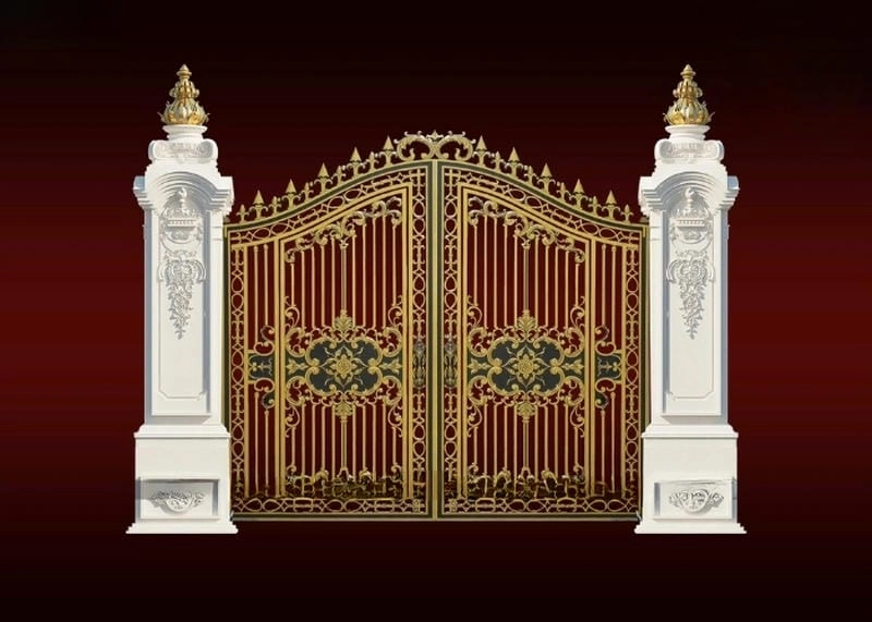 Xem ngay mẫu cổng nhà ống 4m tiện dụng hiện đại