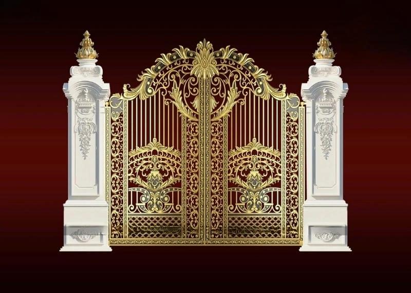 Tham khảo mẫu cổng nhà ống thiết kế tinh gọn đẹp mắt