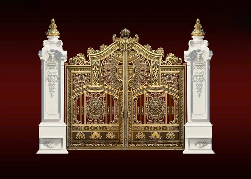 Xem ngay mẫu cổng nhà đơn giản tiết kiệm chi phí