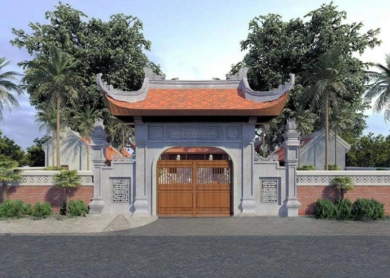 Xem ngay mẫu cổng nhà thờ truyền thống hài hòa