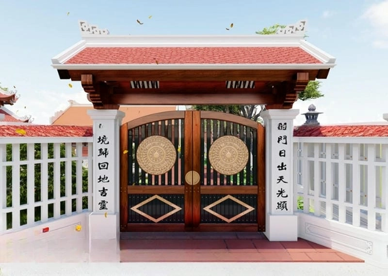 Khám phá mẫu cổng nhà thờ công giáo uy nghi tinh tế