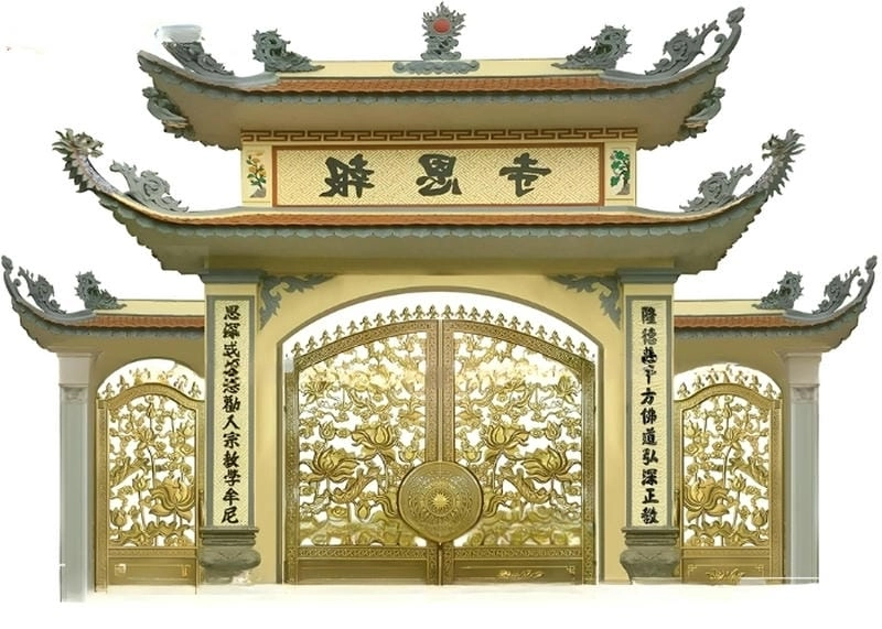 Xem ngay các mẫu cổng nhà thờ đa dạng thiết kế độc đáo