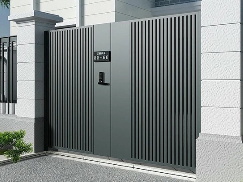 mẫu cổng nhà đẹp 2019 thiết kế đơn giản phù hợp Việt Nam