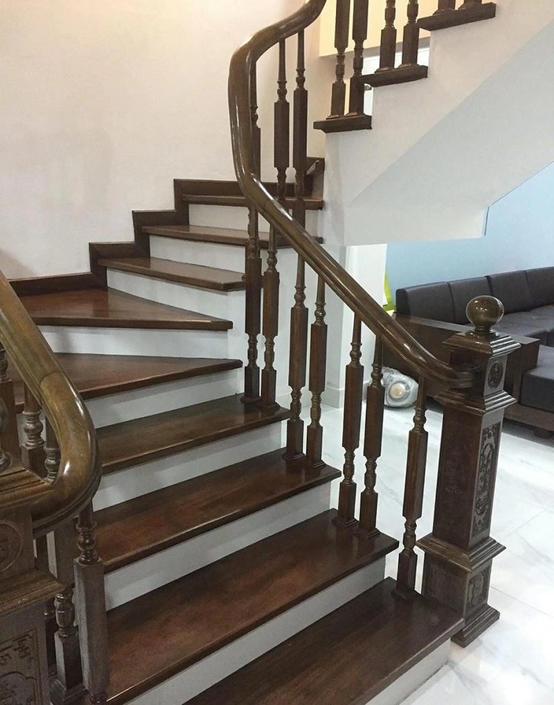 lan can câu thang đep phù hợp mọi kiểu nhà từ cổ điển đến hiện đại