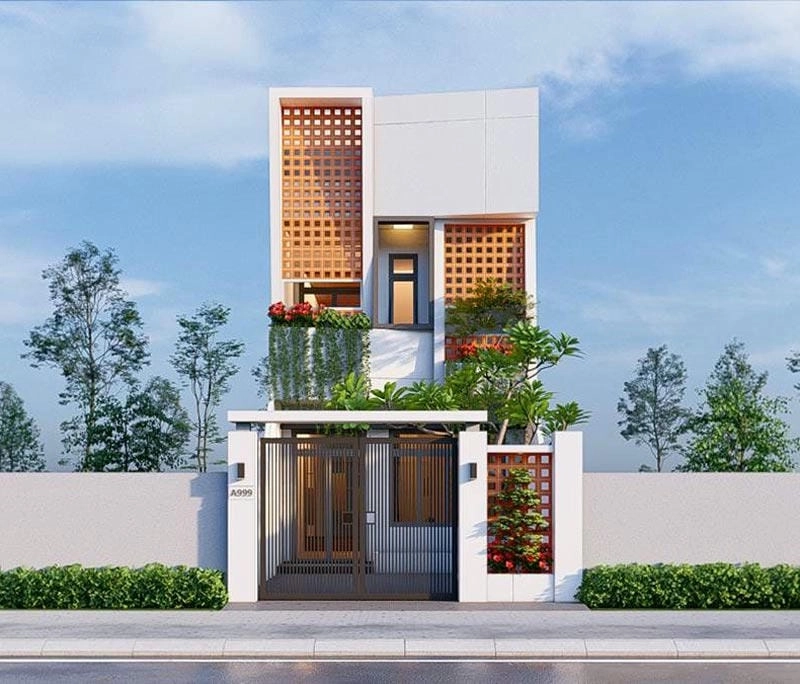 Lối sống tiện nghi qua mẫu nhà trệt 5x20m