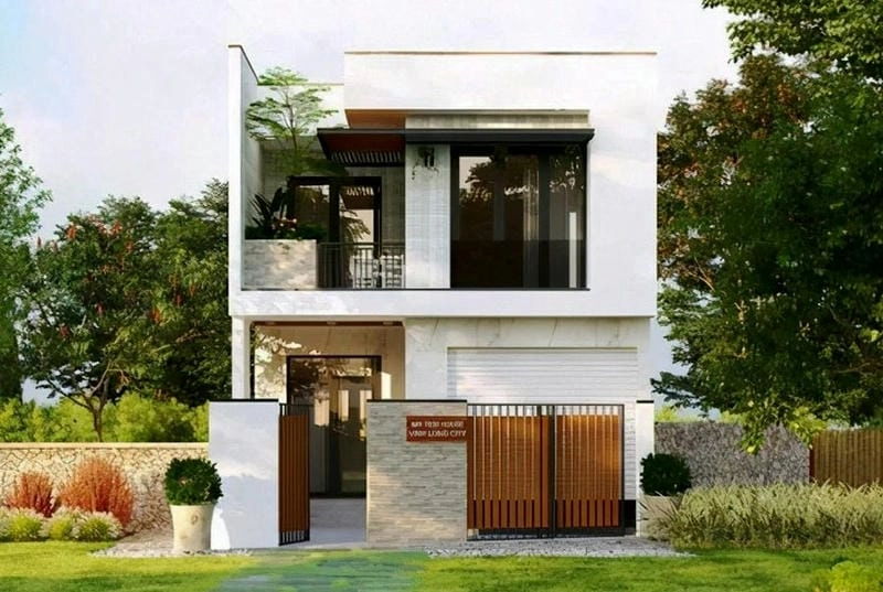 mẫu nhà 1 trệt 1 lửng 1 lầu 5x10 phù hợp lô đất nhỏ hẹp phố