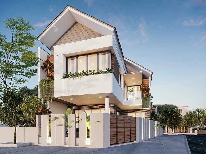 mẫu nhà 1 trệt 1 lầu 5x20 4 phòng ngủ không gian rộng rãi thoải mái