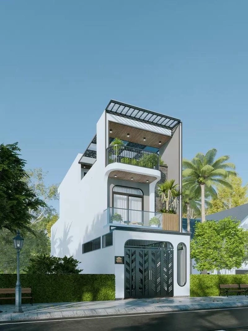 Ngắm nhìn mẫu nhà hộp 2 tầng đẹp 2020 hiện đại thu hút