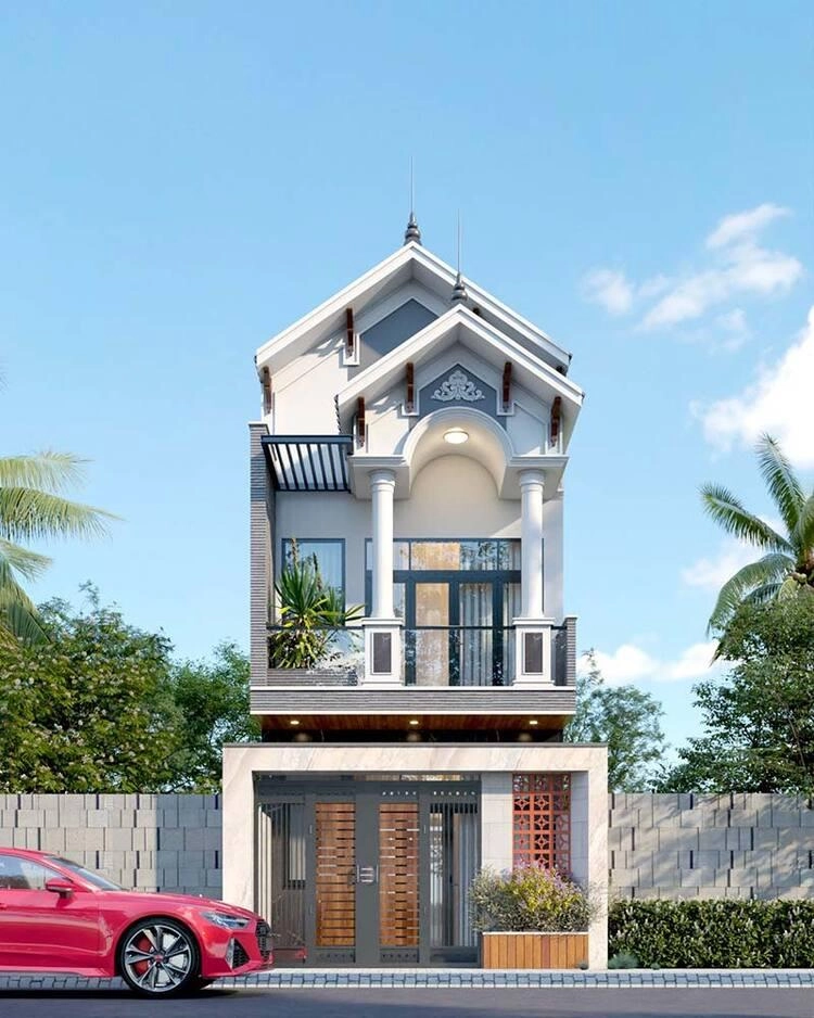 Khám phá 300 triệu mẫu nhà 2 tầng mái thái ở nông thôn hấp dẫn