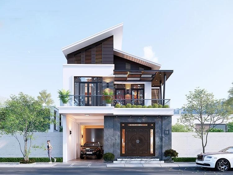 Khám phá mẫu nhà 2 tầng đơn giản nông thôn tinh tế