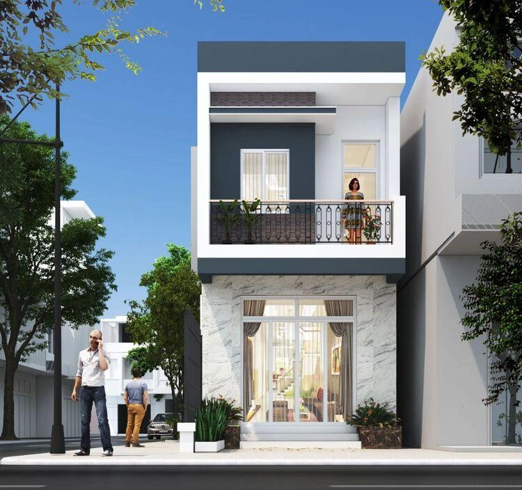 Ngắm nhìn mẫu nhà 2 tầng ở nông thôn đa phong cách