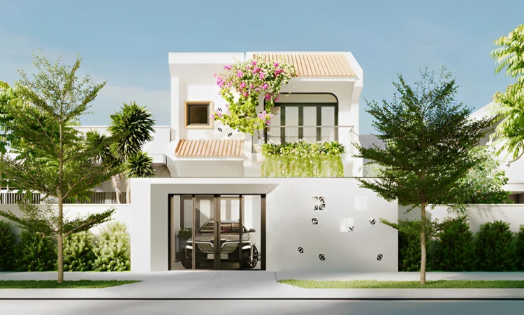 Tham khảo 500 triệu mẫu nhà 2 tầng mái thái ở nông thôn tiện nghi