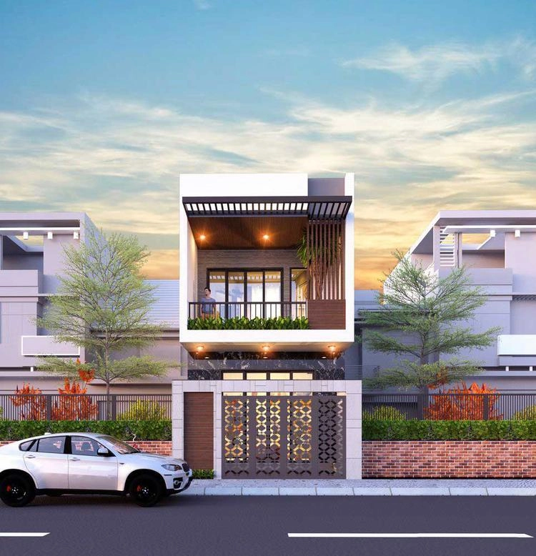 Ngắm nhìn ở nông thôn mẫu nhà 2 tầng đẹp ở nông thôn hấp dẫn