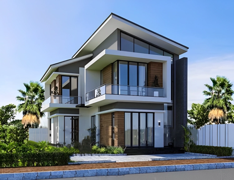 Khám phá nông thôn mẫu nhà 2 tầng chữ l 100m2 tiện ích