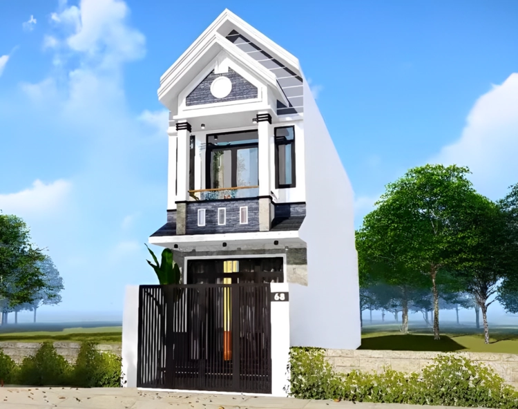 Ngắm nhìn các mẫu nhà 2 tầng đẹp ở nông thôn đa dạng