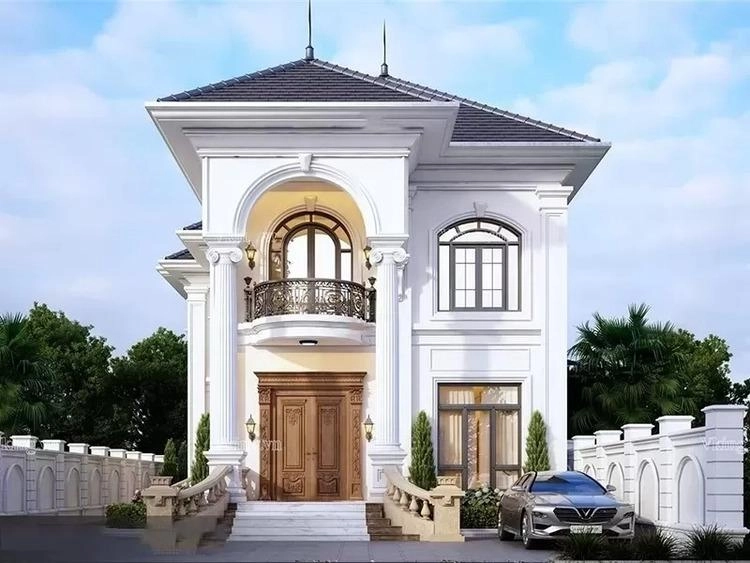 Chiêm ngưỡng biệt thự mẫu nhà 2 tầng đẹp 2020 ấn tượng