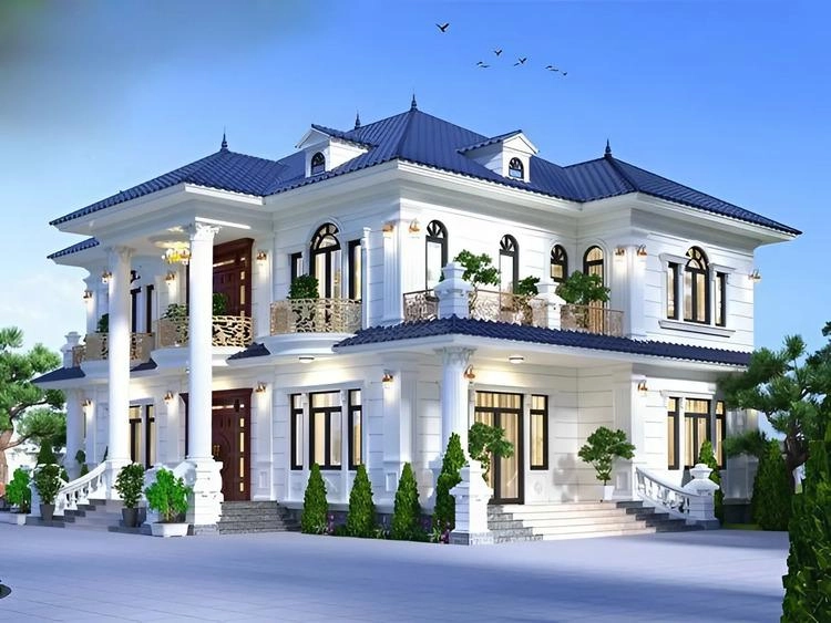 Chiêm ngưỡng mẫu nhà 2 tầng đẹp nhất hiện nay đẳng cấp