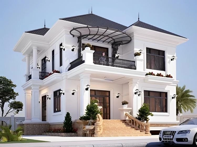 Chiêm ngưỡng mẫu nhà 2 tầng 5x14m thiết kế đẹp mắt