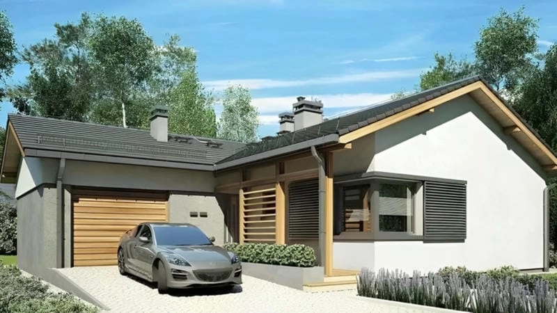 Khám phá mẫu nhà cấp 4 hình chữ l đơn giản tinh tế