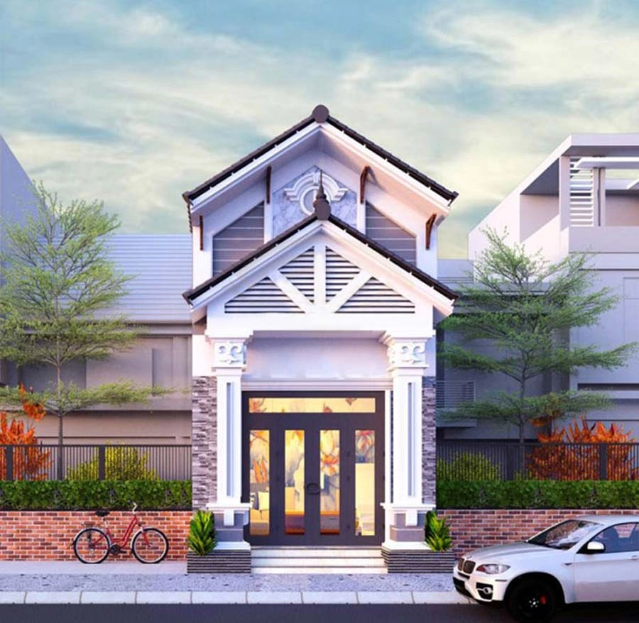 Khám phá mẫu nhà gác lửng cầu thang ngang mới lạ