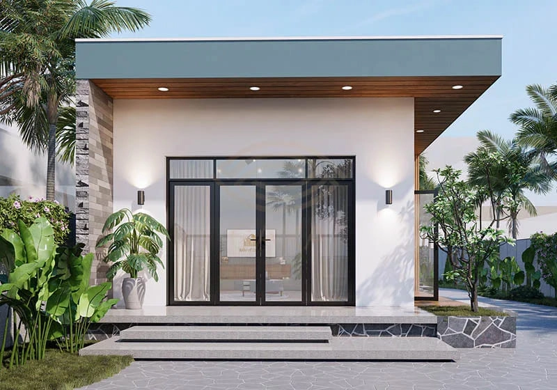 Xem ngay mẫu nhà cấp 4 đơn giản hiện đại