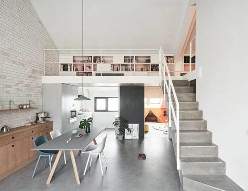 Tham khảo mẫu nhà cấp 4 gác lửng giá tốt