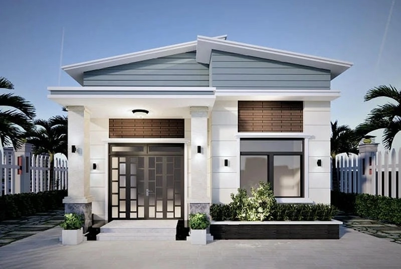 Khám phá mẫu nhà cấp 4 gác lửng sang trọng