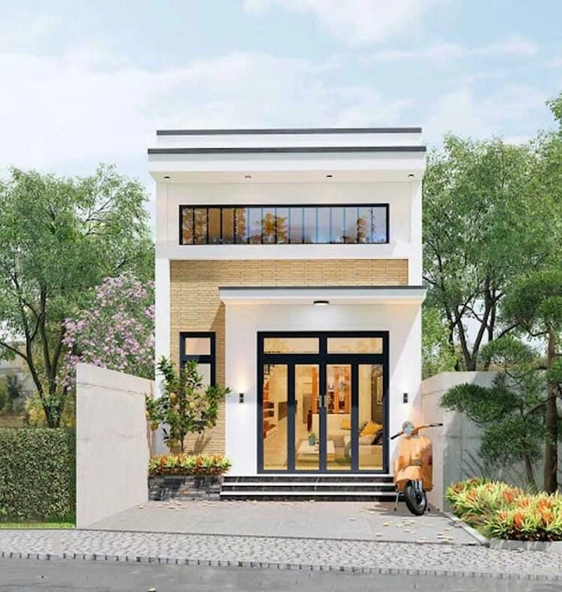 Ngắm nhìn mẫu nhà cấp 4 gác lửng tiện nghi