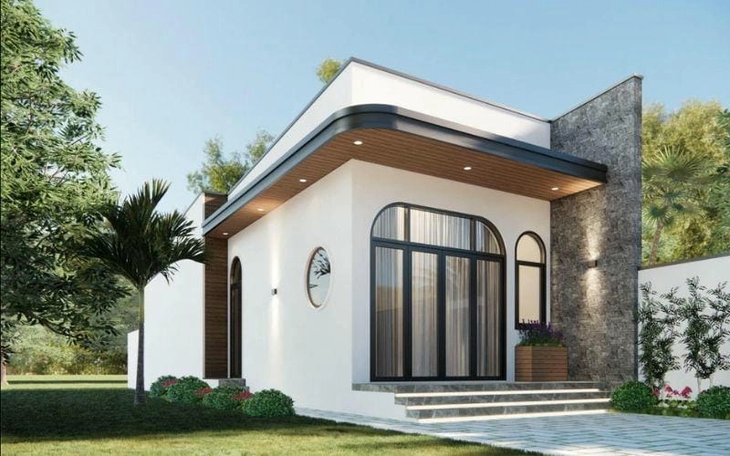 Xem ngay mẫu nhà cấp 4 sân vườn hiện đại