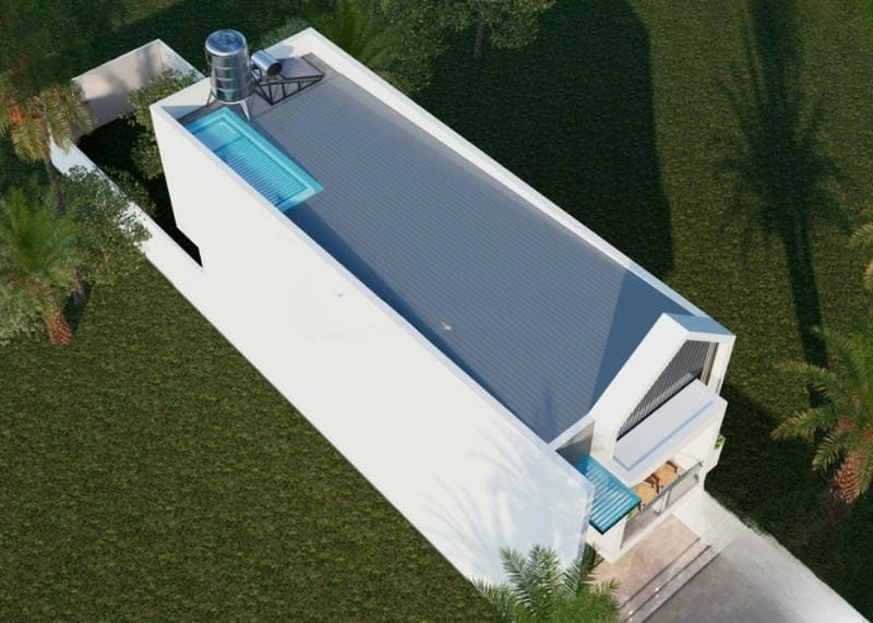 Thiết kế mẫu nhà cấp 4 mái tôn đơn giản phù hợp người lớn tuổi